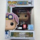 NEW 2025 Anime Expo One Piece Koby Exclusive Funko Pop Figure #1943