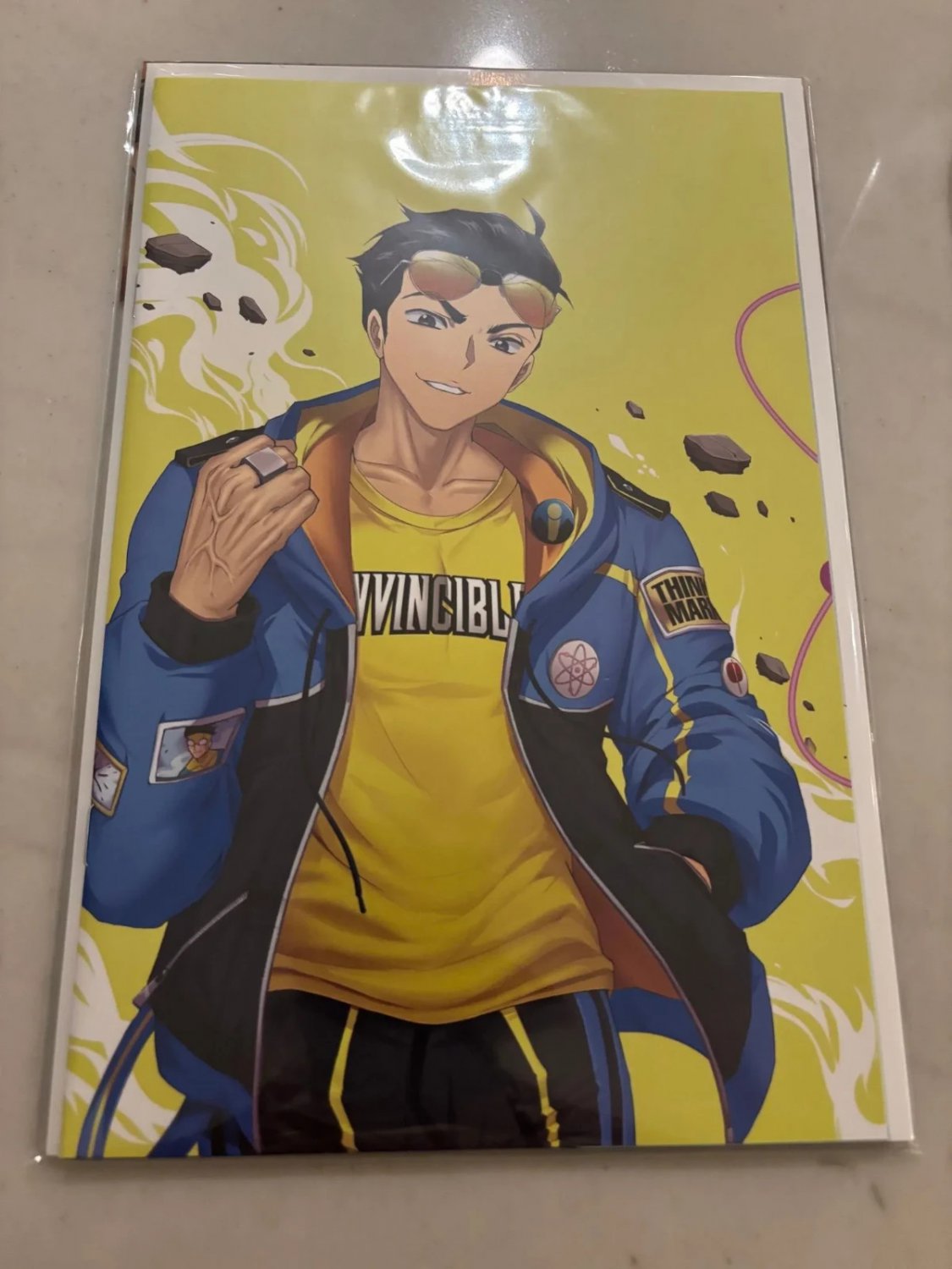 2026 Wondercon Exclusive Image Comics Invincible Rachta Lin Facsimile Virgin