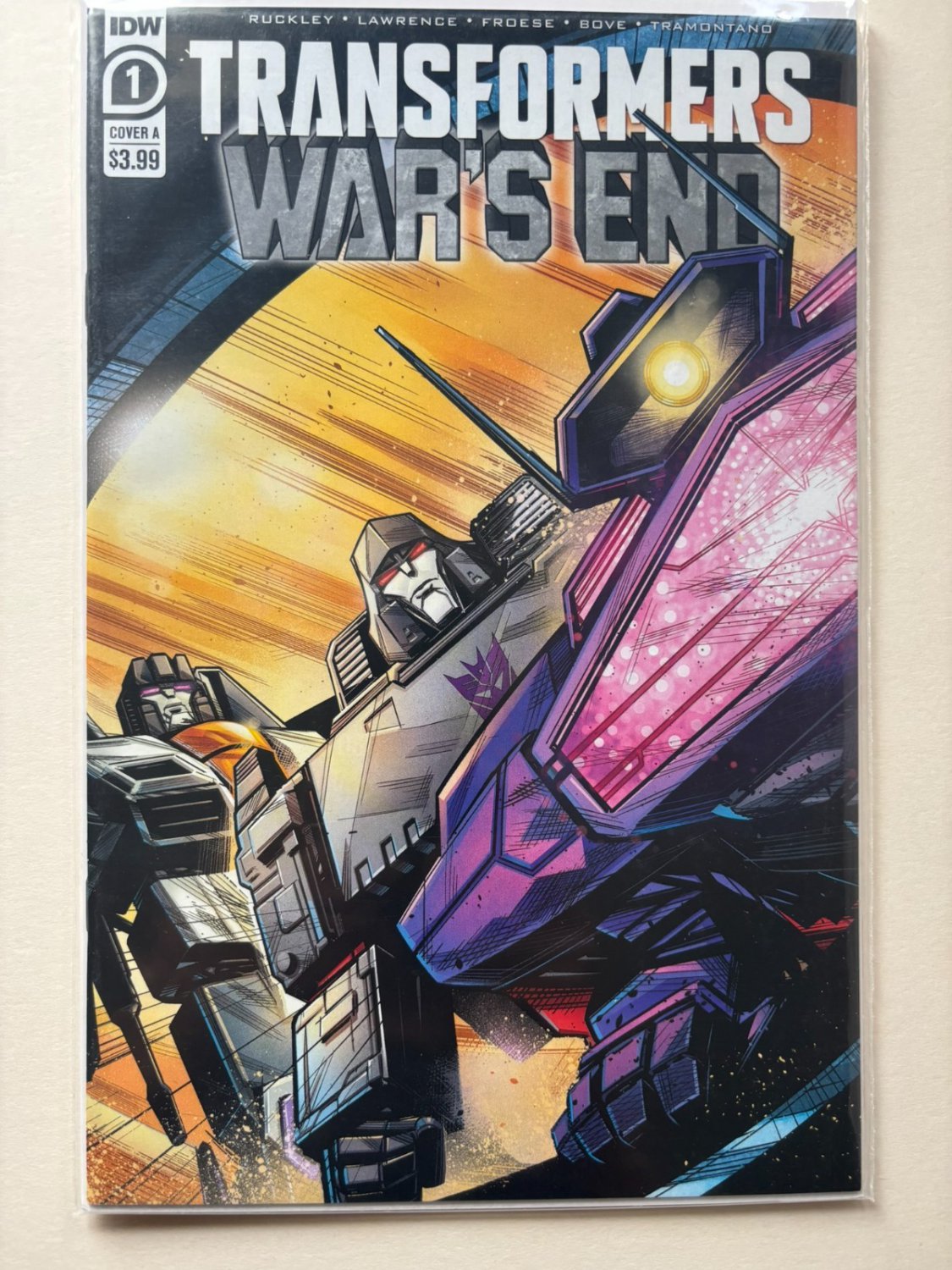 2021 IDW Comics Transformers War's End Cover A #1