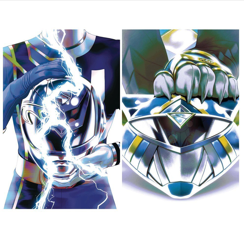 2024 Boom Comics Power Rangers Infinity & Across the Morphin Grid Foil Virgin