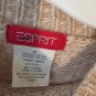 Preowned Esprit Woman's Tan Medium Light Sweater Top