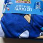NEW Sonic the Hedgehog Long Sleeve Top and Pants, 2-Piece Large (10/12) Pajama