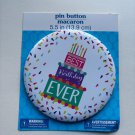 NEW Best Birthday Ever 5.5'' Big Button