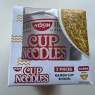 NEW Cup Noodles 2 Piece Ramen Cup & Spoon Set NEW Cup Noodles 2 Piece Ramen Cup & Spoon Set