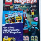 Sept-Oct 2025 Lego Magazine Minecraft Cover with Lego Star Wars Poster