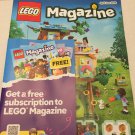 April-June 2025 Lego Magazine with Lego Minecraft Poster