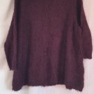 NWT 5X CATHERINES PURPLE KNITTED SWEATER