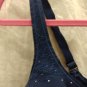 50C BLUE POLKA DOT BRA