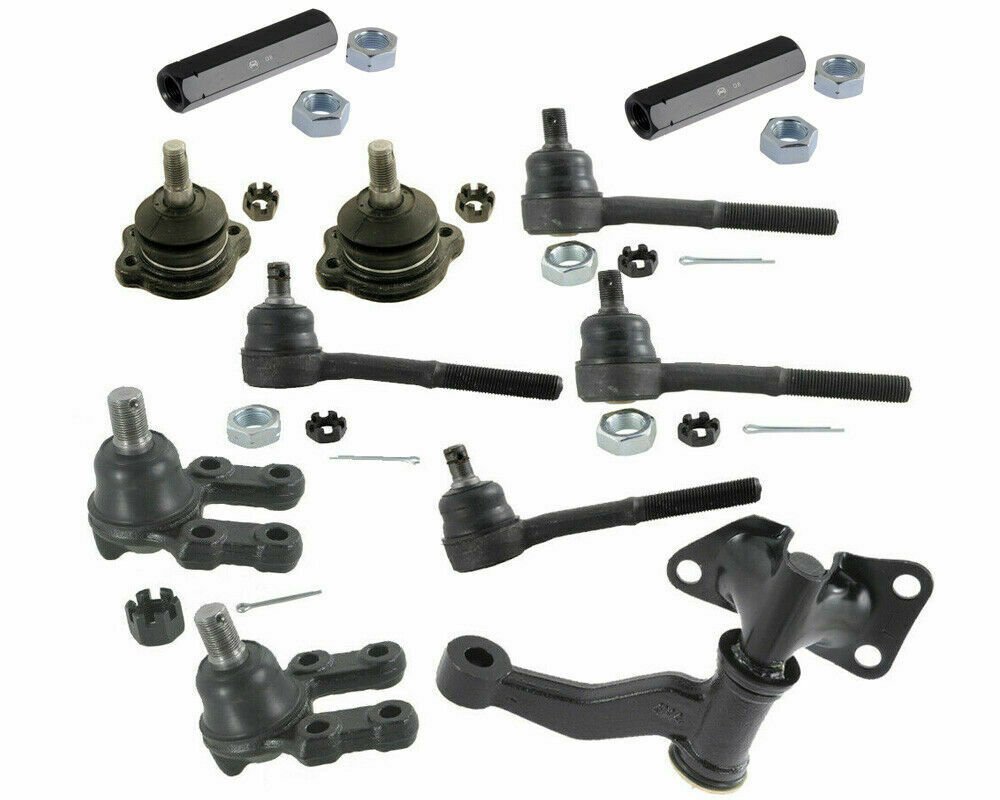 11 Pcs Kit For Nissan D21 Pathfinder 4WD Ball Joints Tie Rods Idler Arm ...