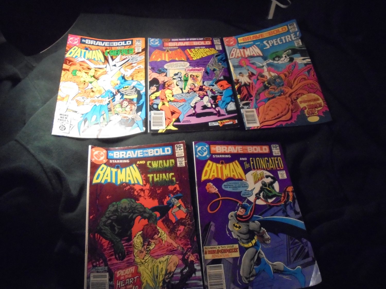 BATMAN BRAVE And THE BOLD LOT - 176-180 run, 1981, DC Comics!$20.00 obo!