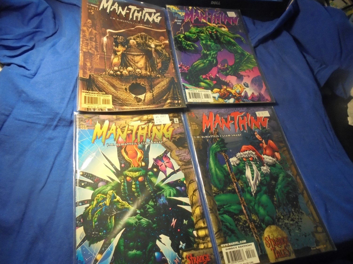 1997 MAN-THING LOT! Dr. Strange, Devil-Slayer, Howard the Duck!!