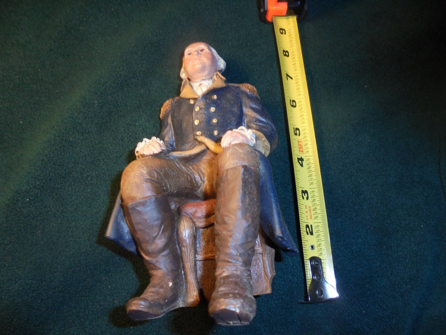 The RAREST GEORGE WASHINGTON Resin Statue by Sarah's Attic