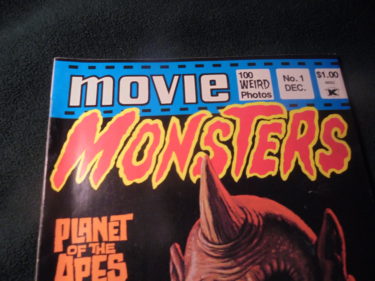 MOVIE MONSTERS MAGAZINE # 1 * Dec. 1974 * VF * $30.00