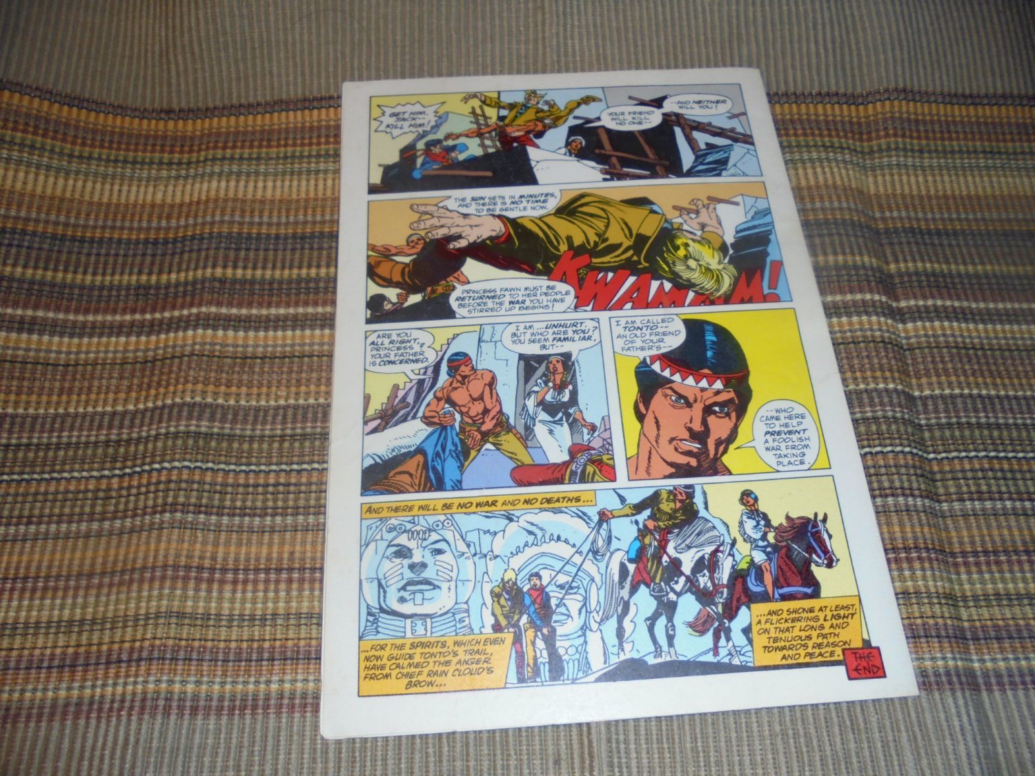 TONTO AURORA COMIC SCENES BOOKLET, 1974! VF/NM $25.00