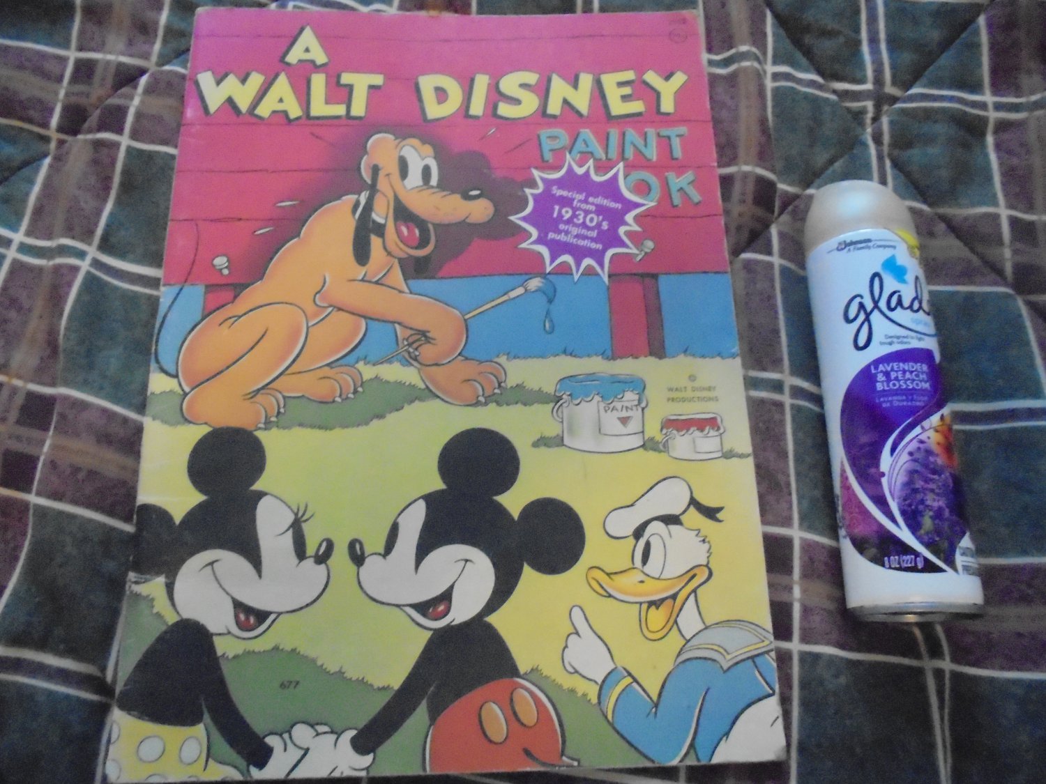 "A Walt Disney Paint Book", Walt Disney Co.,Unknown Date!! $15.00