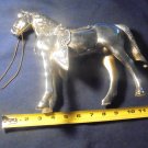 STUNNING LARGE SILVER PLATED HORSE!! $1200.00 OBO! Worth $6000.00!