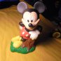 25 year old MICKEY MOUSE Vinyl Bank!! Justoys, 1994! $12.00