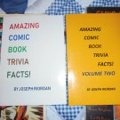 AMAZING COMIC BOOK TRIVIA FACTS! Volumes 1 & 2  $15.00 Includes Shipping!!