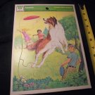 WOW!! 1980 LASSIE Frame Tray Puzzle!! $10.00 obo!!