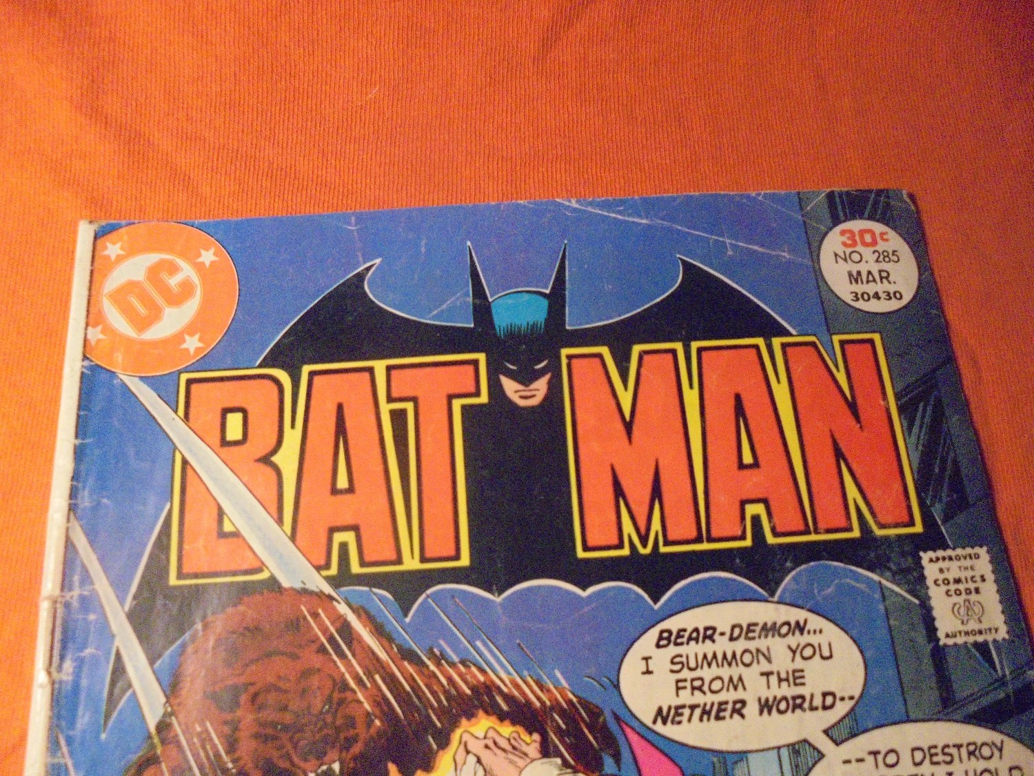 BATMAN # 285 * DC Comics * March 1977!! Holiday Story!!  $4.00 OBO!!
