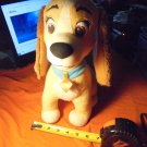 Large LADY AND THE TRAMP PLUSH TOY, 2010!! $15.00