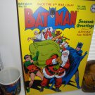BATMAN # 27 WALL ART!! Santa Claus Meets Batman & Robin!! $25.00!