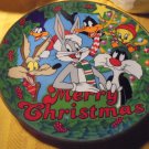 Limited Edition 1991 WARNER BROS. "Merry Christmas" Collector Plate!! 25.00 SHIPPED!!