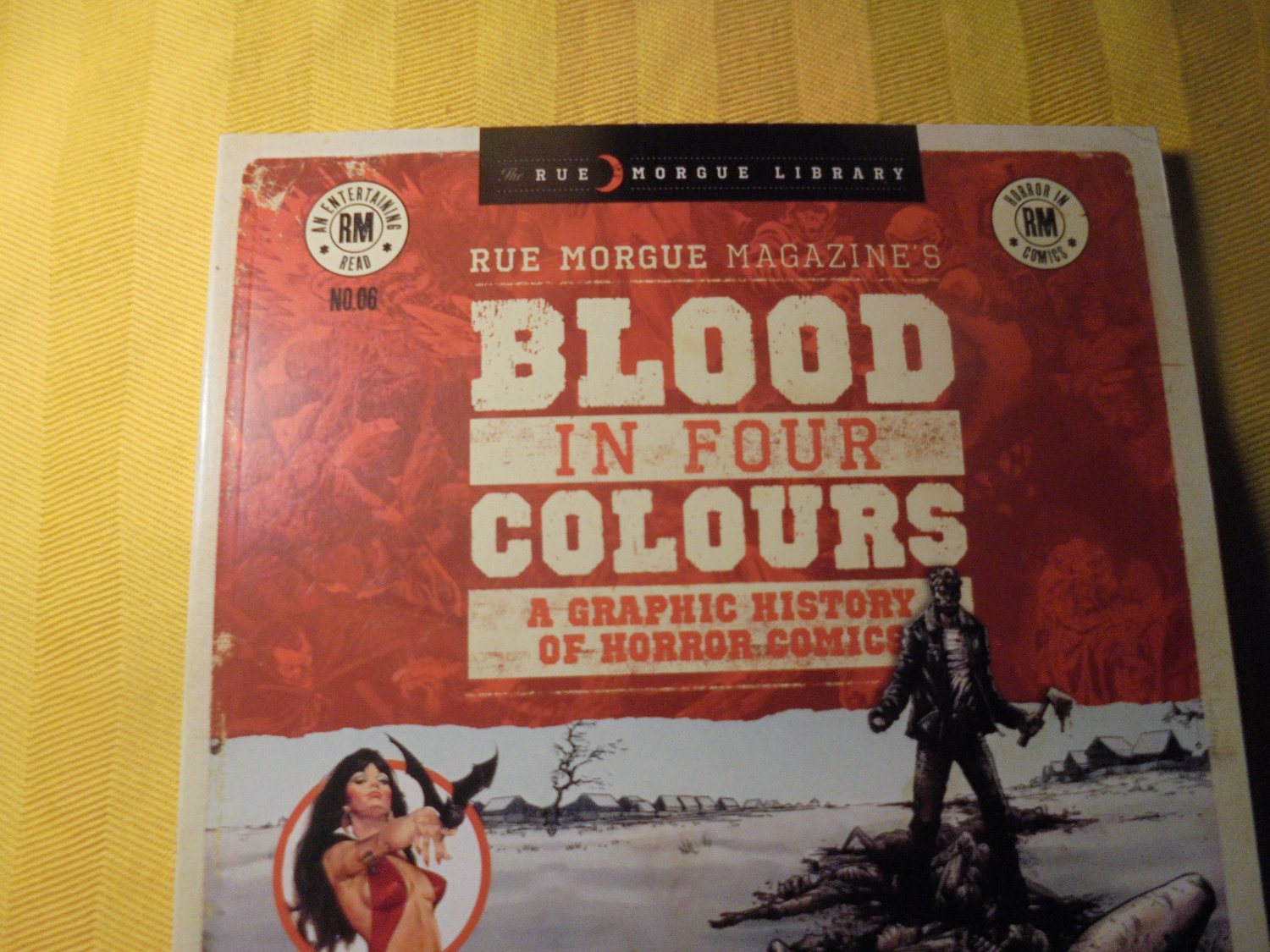 Blood in Four Colors: A Graphic History of HORROR COMICS Trade Paperback! 2016!! $25.00!