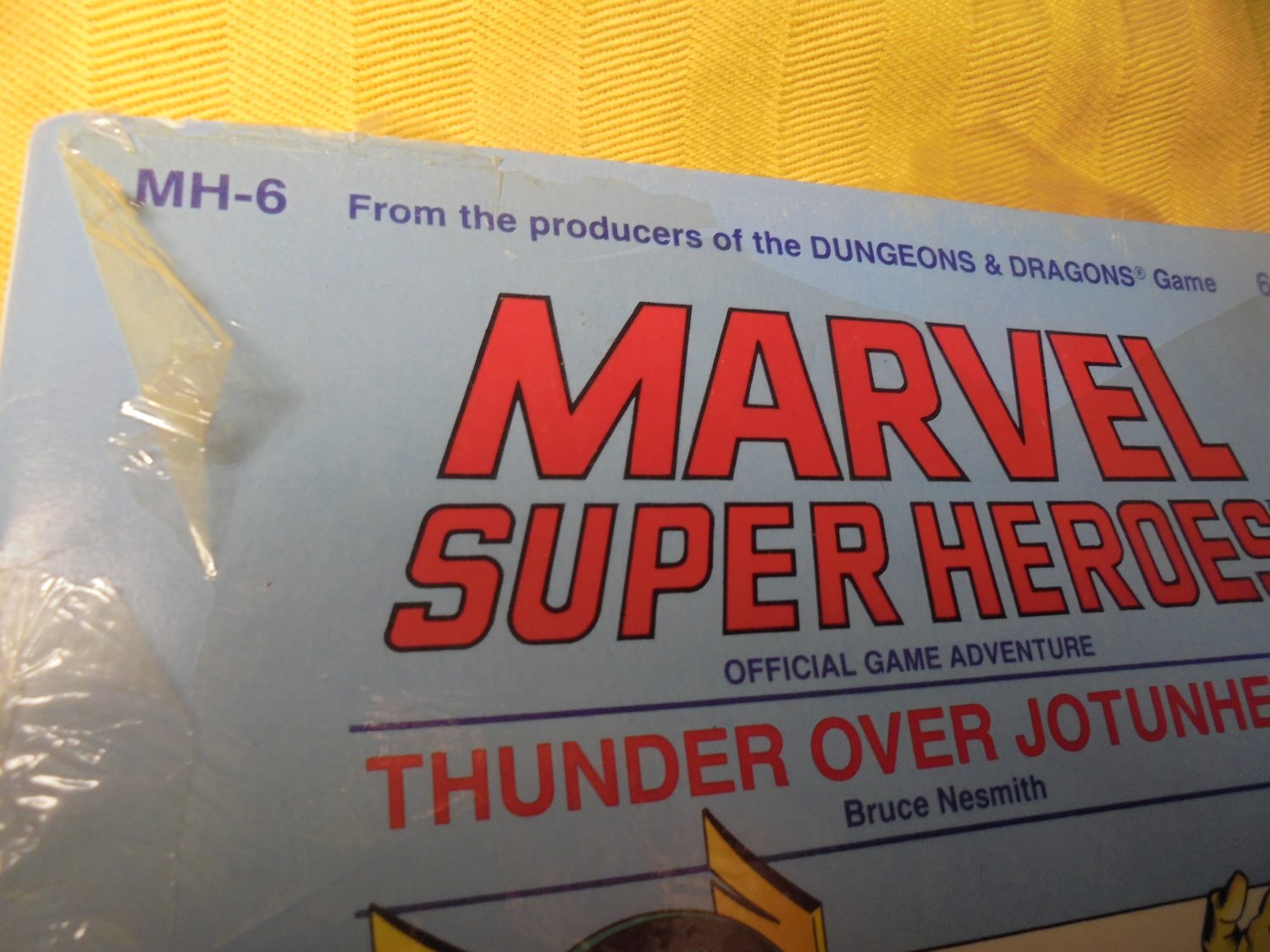 SEALED Marvel Super Heroes "THUNDER OVER JOTUNHEIM" 1985 TSR Magazine