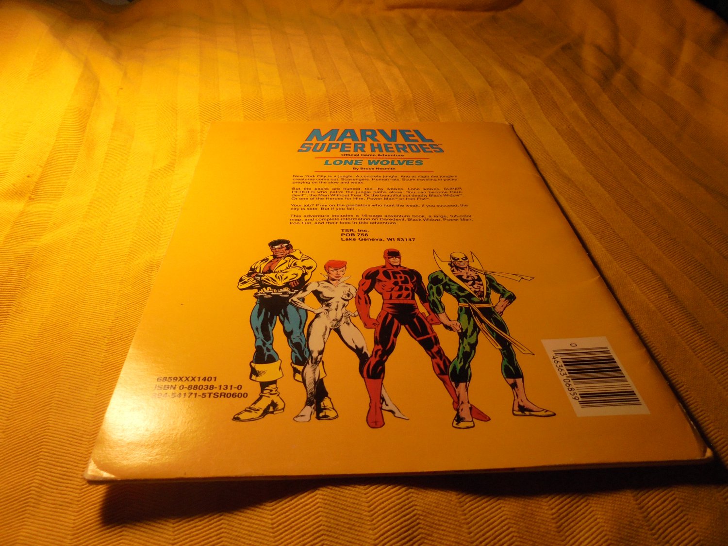 Marvel Super Heroes "LONE WOLVES" 1984 Official TSR  Magazine! $20.00