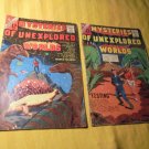 Mysteries of Unexplored Worlds Issues 36 and 42! 1963-64 Charlton Comics! $13.00