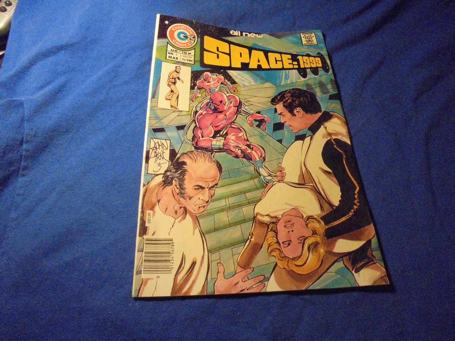 SPACE: 1999 #3 * Charlton Comics * Early John Byrne * March 1976 * FN * $9.00 obo!