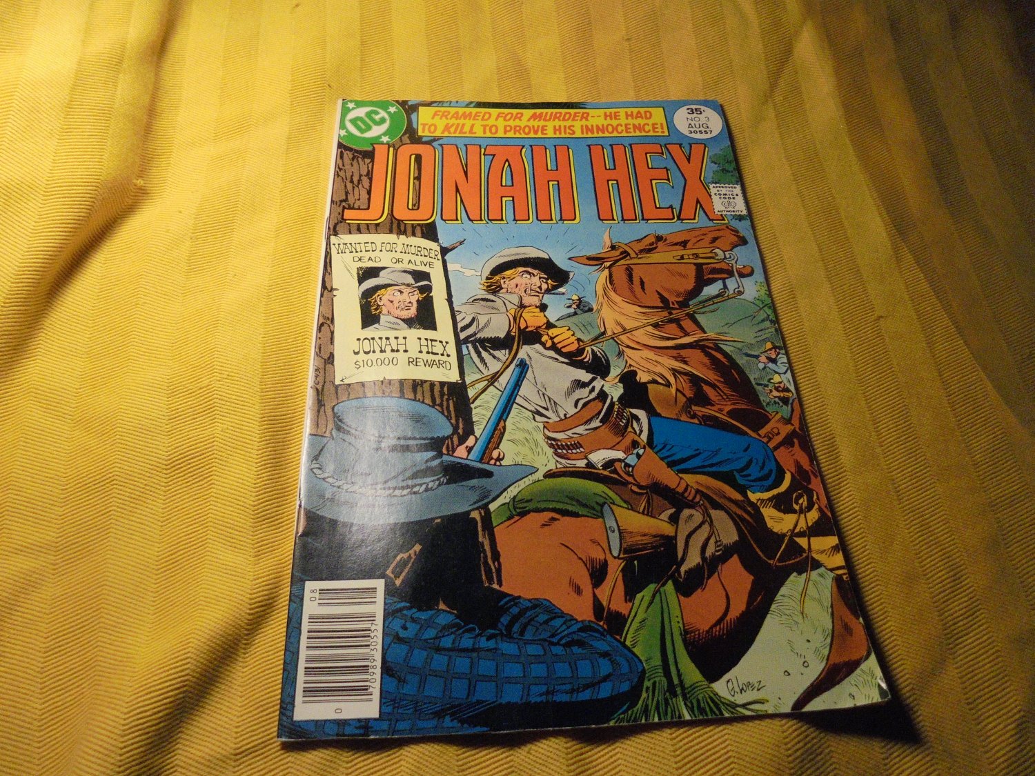 JONAH HEX Issue # 3! VG/FN!! Garcia-Lopez Art!! $8.00 obo!!