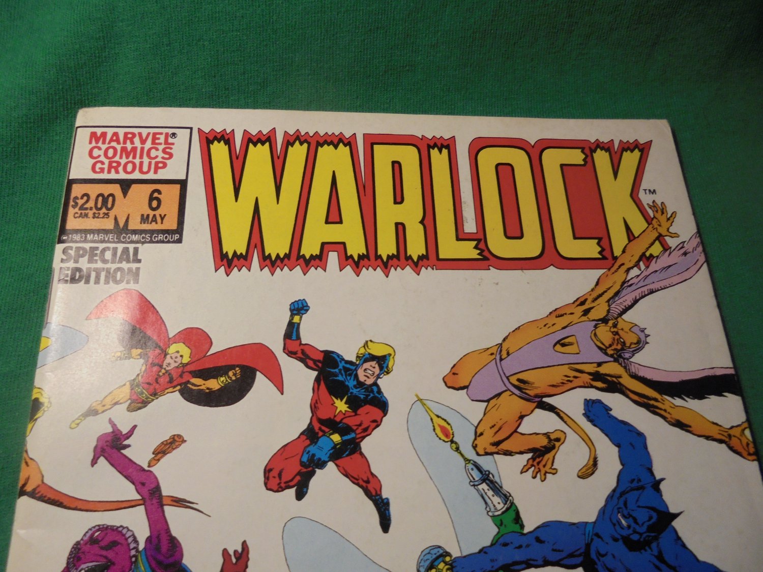 WARLOCK SPECIAL EDITION # 6 * AUTOGRAPHED by JIM STARLIN * $25.00