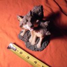 WOLVES "Mated for Life" STATUE!! $30.00 shipped!!