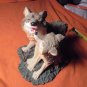 WOLVES "Mated for Life" STATUE!! $30.00 shipped!!