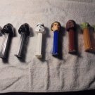LOT of 8 Loose STAR WARS Feeted PEZ Dispensers! $15.00 or Best Offer!!