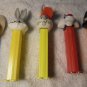 LOT of 8 Loose CHARACTERS Feeted PEZ Dispensers! $15.00 or Best Offer!!