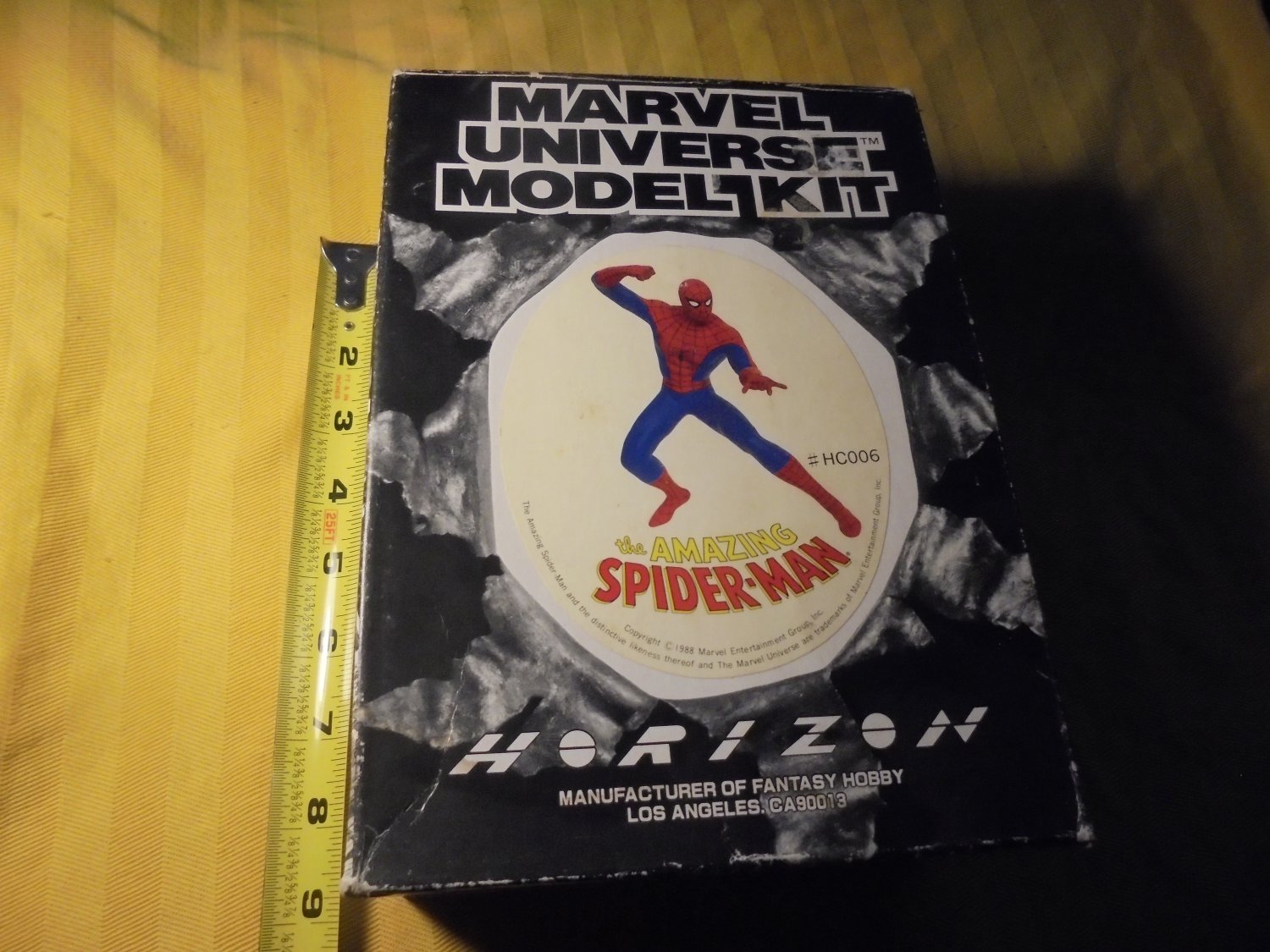 AMAZING SPIDER-MAN Model Kit * Horizon Models * 1988!! $55.00 Shipped!!