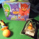 PJMASKS Metal Lunchbox & TWO TOYS! $8.00