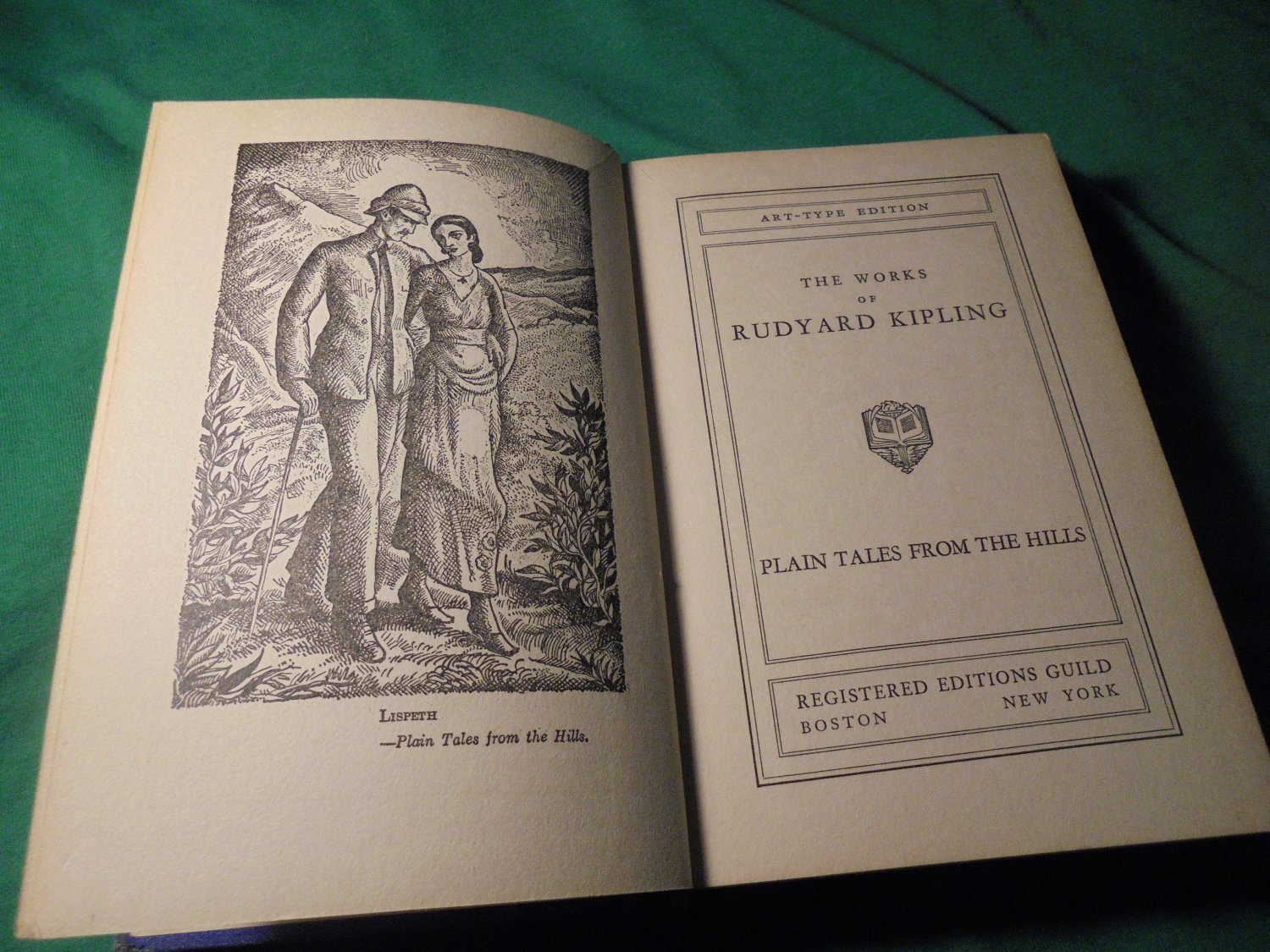 1900's "Plain Tales from the Hills" by Rudyard Kipling Hardcover Book! $15.00 obo!