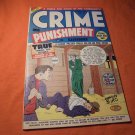Rare Find!! CRIME AND PUNISHMENT # 12   - March 1949 - NM - $350.00 obo! WOW!!