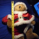 Bearington SANTA CLAUS 15" Teddy Bear PLUSH Doll ! $25.00 or Best Offer!! MINT!!