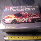 AMT SEALED McDonald's Racing Team THUNDERBIRD MODEL KIT, 1996! $30.00 Shipped!