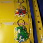 MARVEL COMICS SUPERHEROES PUFFY KEY CHAINS Display!! $13.00 obo!