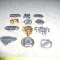 DC SUPERHEROES METAL CHARM BRACELET PIECES! $30.00 Shipped!!