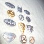 DC SUPERHEROES METAL CHARM BRACELET PIECES! $30.00 Shipped!!
