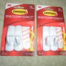 Command 3M Brand Damage Free Hanging Hooks 3 Lb! Two Pieces!! $17.00 Shipped!!