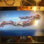 IRON MAN FRAMED Moving Waves Animated Picture! Huge!! $95.00 obo Shipped!!