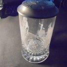 Super Bowl Ready!! NFL Glass Stein with Fine German Pewter Lid!! $28.00 Shipped!!